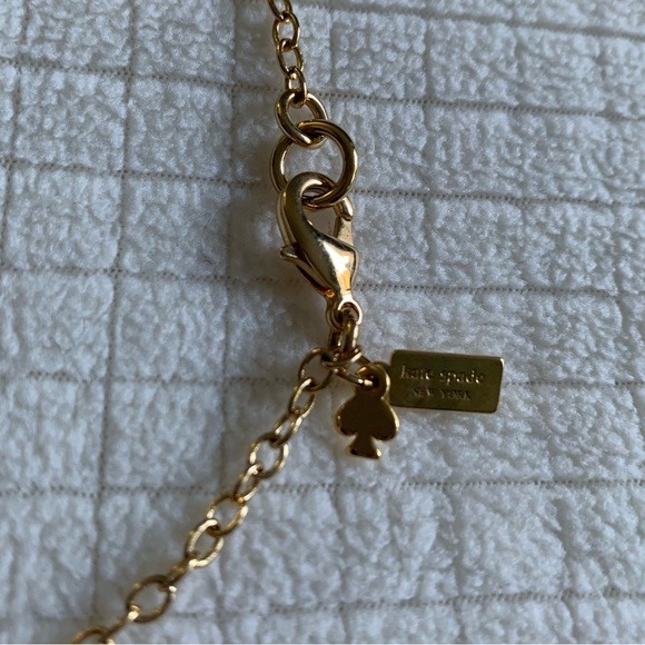 Kate Spade teal/yellow beaded necklace - Picture 4 of 9